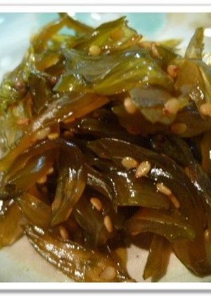 コリコリ美味しい･･茎わかめの佃煮～♪-レシピのメイン写真