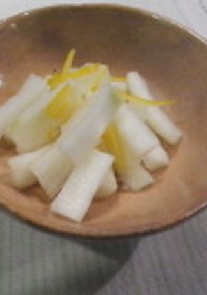 ゆず大根・甘酢味-レシピのメイン写真