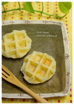 ローズマリー香る芋バターワッフル-レシピのメイン写真