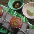 ♡水菜の焼き豚巻き 2種の風味で・・♡