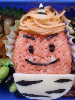 キャラ弁♪節分に☆赤鬼クン♪-レシピのメイン写真