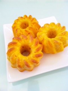 かぼちゃたっぷり焼きドーナツ☆-レシピのメイン写真