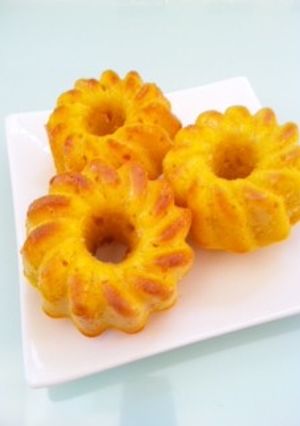 かぼちゃたっぷり焼きドーナツ☆-レシピのメイン写真