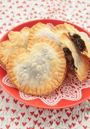 サクサクハートの林檎チョコパイ-レシピのメイン写真