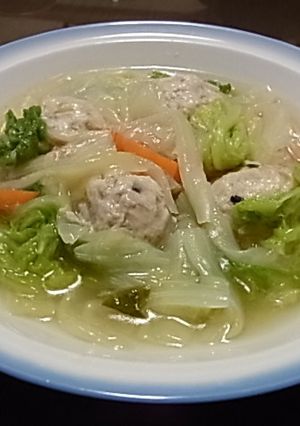 　☆白菜と肉団子のスープ☆-レシピのメイン写真