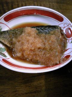 すき焼きのタレでさばのみぞれ煮-レシピのメイン写真