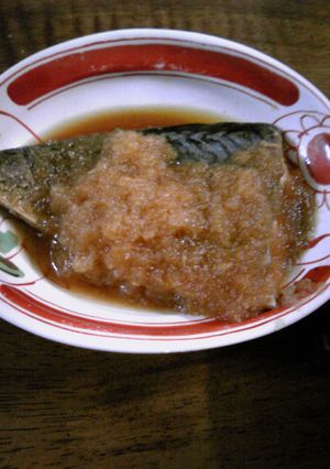 すき焼きのタレでさばのみぞれ煮-レシピのメイン写真