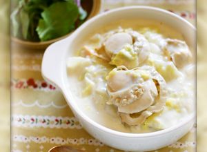 あったか♪白菜とボイルほたてのクリーム煮-レシピのメイン写真