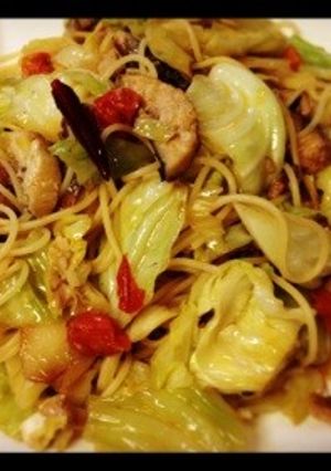 ⁂皆の推し麺⁂鯖キャベツのプチトマパスタ-レシピのメイン写真