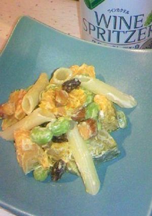食感の違いを楽しむ♪かぼちゃのサラダ-レシピのメイン写真