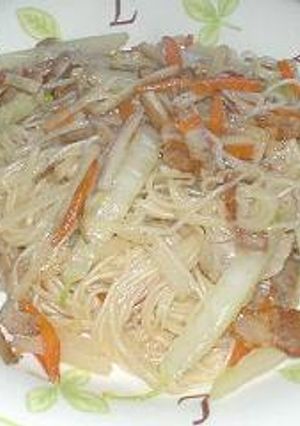 そうめんチャンプル-レシピのメイン写真