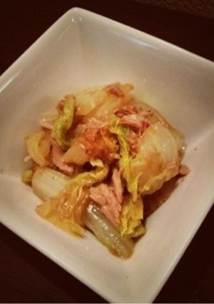 手軽に一品☆ツナ白菜-レシピのメイン写真