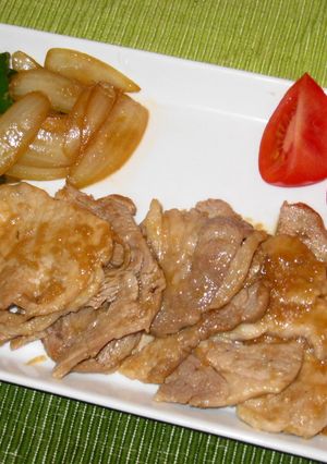 豚肉のニンニク生姜焼き!-レシピのメイン写真