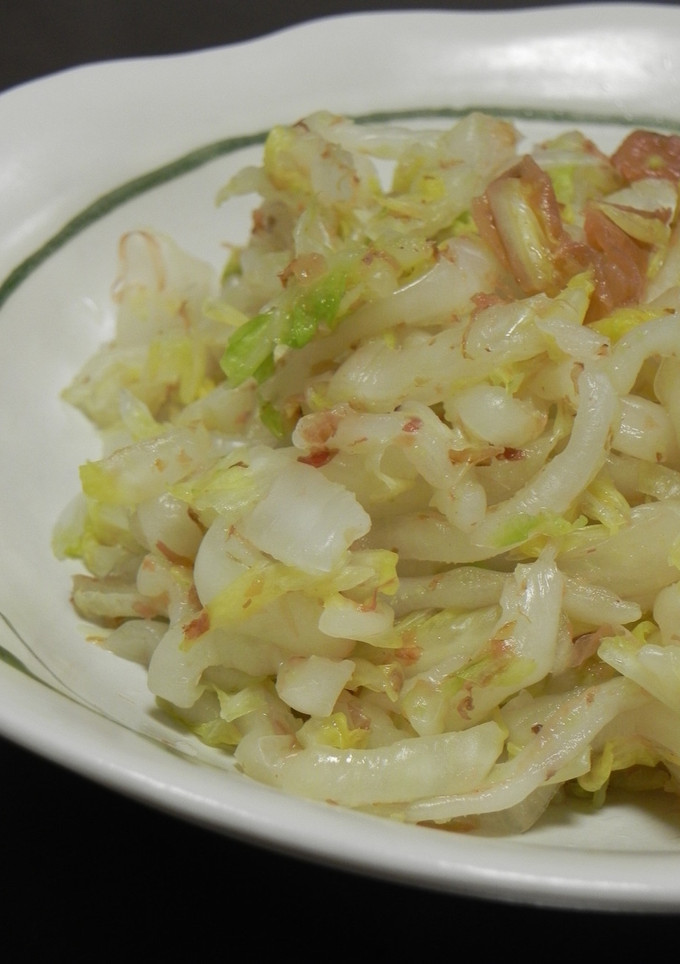 さっぱり食べたい白菜の梅おかか和え-レシピのメイン写真