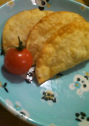 ギョーザの皮deシーチキンのｶﾘｶﾘ揚げ-レシピのメイン写真