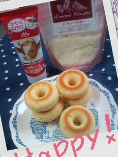 練乳入り簡単焼きドーナツ-レシピのメイン写真