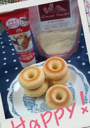 練乳入り簡単焼きドーナツ-レシピのメイン写真