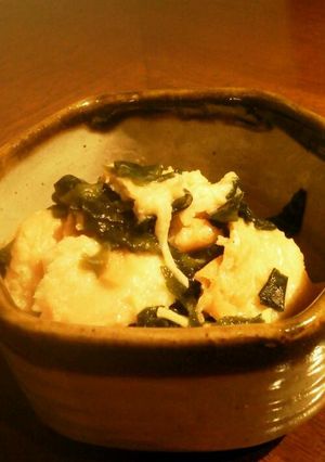 お麩とワカメの辛子酢味噌和え-レシピのメイン写真