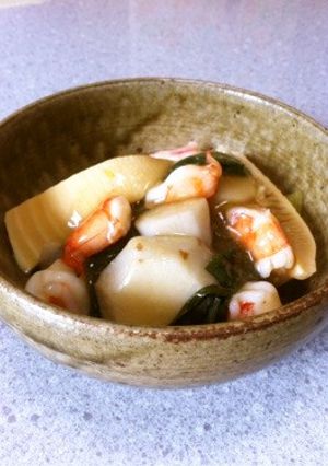 里芋の海老あんかけ-レシピのメイン写真