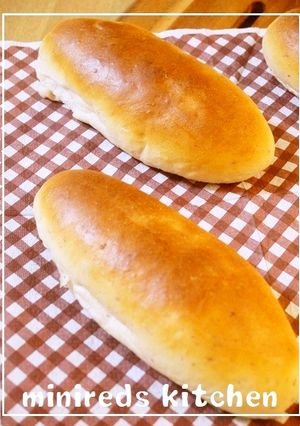 あずきコッペパン-レシピのメイン写真
