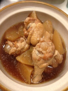 鶏手羽元と大根の煮物・圧力鍋使用-レシピのメイン写真