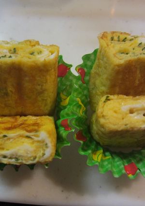お弁当に☆卵焼きコンソメ味-レシピのメイン写真