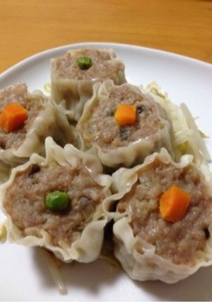 初心者でも簡単☆我が家の焼シュウマイ-レシピのメイン写真