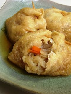 切り干し大根の巾着煮-レシピのメイン写真