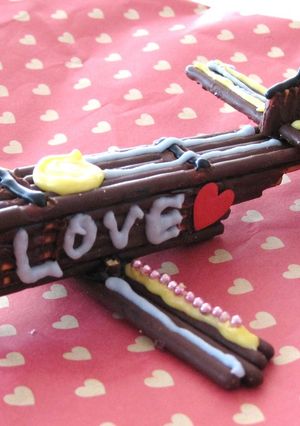 ポッキーで作る飛行機!-レシピのメイン写真