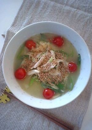 長ネギどっさり☆トマトチーズラーメン-レシピのメイン写真
