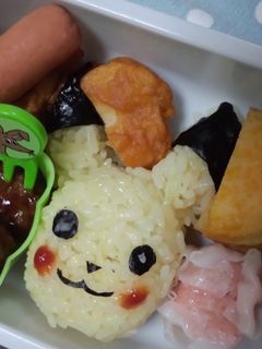 キャラ弁♪ピカチュウおにぎり♪-レシピのメイン写真