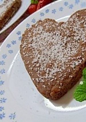 バレンタインに❤サクッとココアケーキ-レシピのメイン写真
