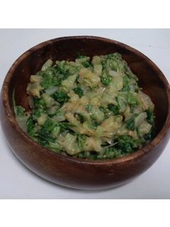 白菜のからし酢味噌和え-レシピのメイン写真