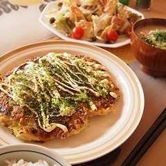 รูปของ お好み焼きの生地（自然薯入り）