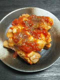 チキンのトマト煮込み-レシピのメイン写真