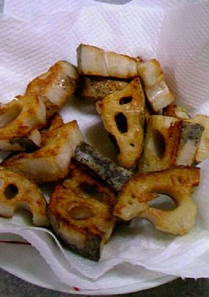 蓮根のボリボリ揚げ-レシピのメイン写真