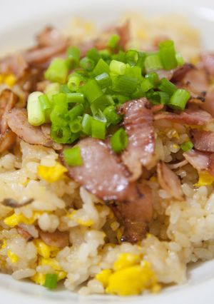 ベーコンとスクランブルエッグ炒飯-レシピのメイン写真