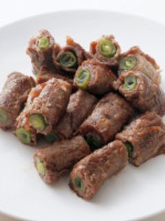 インゲン牛肉巻き-レシピのメイン写真