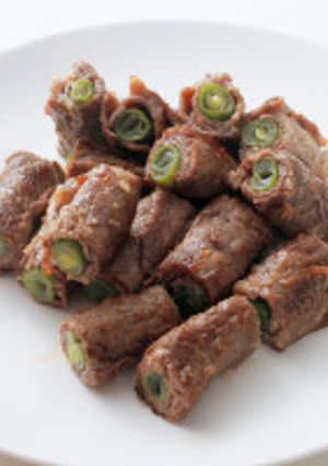 インゲン牛肉巻き-レシピのメイン写真
