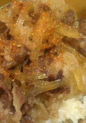 ☆簡単牛丼☆-レシピのメイン写真