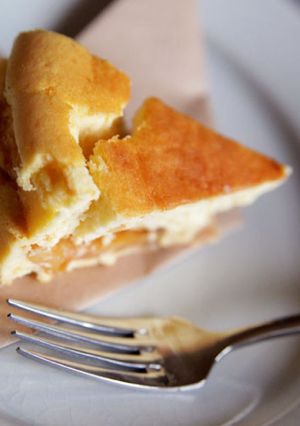 りんごと安納芋のしっとりチーズケーキ-レシピのメイン写真