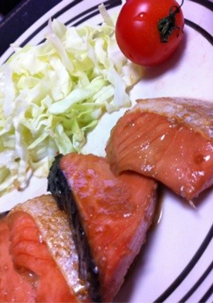 鮭の照焼き-レシピのメイン写真