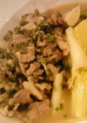 簡単☆さっぱり☆長ネギと豚肉の塩煮-レシピのメイン写真