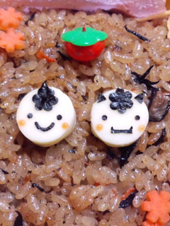 節分のお弁当に☆キャンディーチーズで鬼-レシピのメイン写真