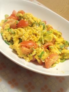 トマトと卵の中華炒め-レシピのメイン写真
