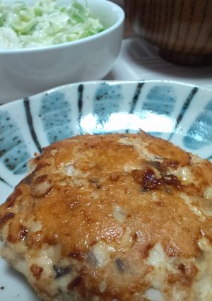 ふわっふわ！高野豆腐deつくねバーグ-レシピのメイン写真