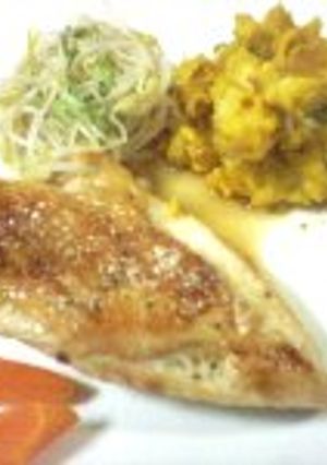 鶏肉の梅干はさみ焼き-レシピのメイン写真