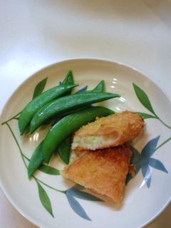 ポテトサラダをハムで包んで揚げました-レシピのメイン写真
