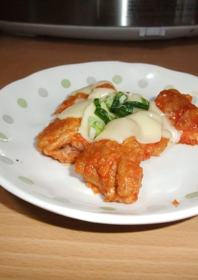 簡単チキンのトマト煮込み風-レシピのメイン写真