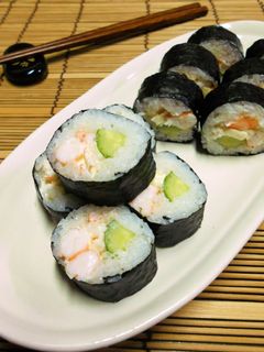 巻き寿司☆クリチ海老マヨ-レシピのメイン写真